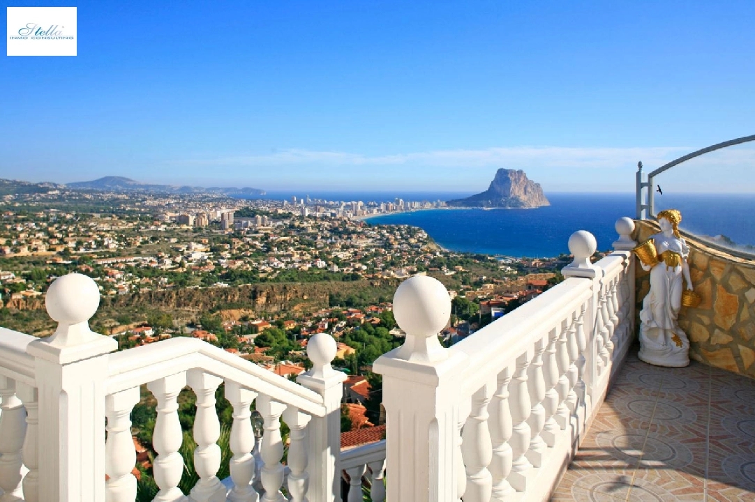 villa in Calpe for sale, built area 220 m², year built 2002, + underfloor heating, air-condition, plot area 700 m², 4 bedroom, 2 bathroom, swimming-pool, ref.: HG-2707-3