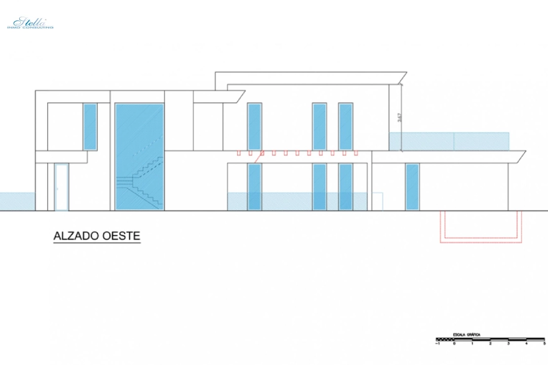 villa in Denia for sale, built area 556 m², air-condition, 5 bedroom, 6 bathroom, swimming-pool, ref.: BS-6951338-33