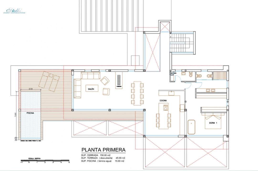 villa in Denia for sale, built area 556 m², air-condition, 5 bedroom, 6 bathroom, swimming-pool, ref.: BS-6951338-37