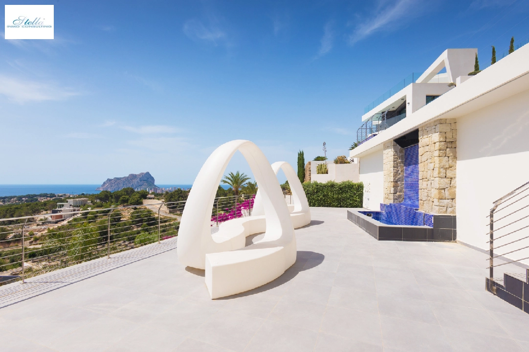 villa in Benissa for sale, built area 544 m², year built 2017, + underfloor heating, air-condition, plot area 1792 m², 5 bedroom, 6 bathroom, swimming-pool, ref.: HG-3517-2