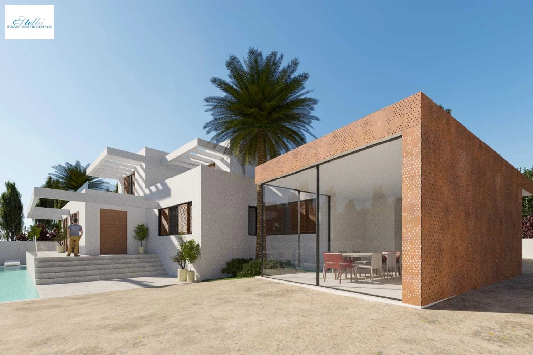 villa in Moraira for sale, built area 298 m², + underfloor heating, air-condition, plot area 811 m², 4 bedroom, 4 bathroom, swimming-pool, ref.: NL-NLD1218-8