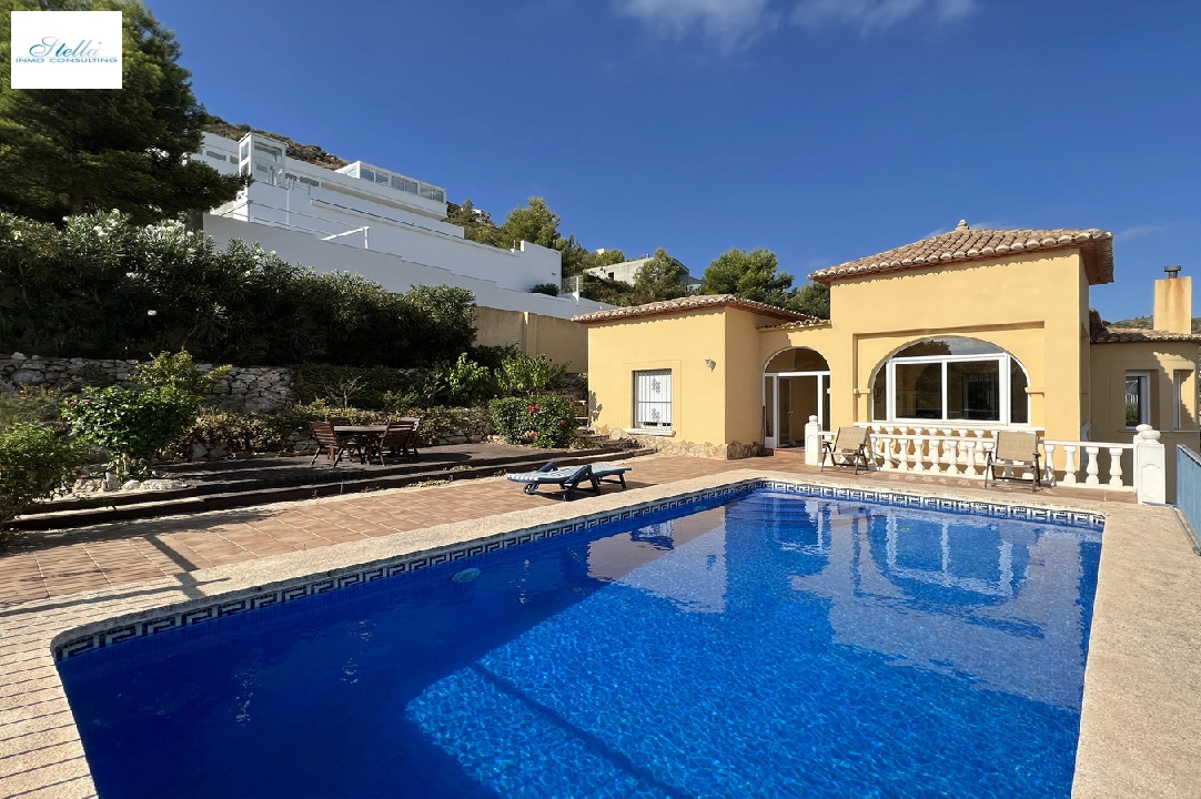 villa in Pedreguer(Monte Solana) for sale, built area 239 m², year built 2005, + KLIMA, air-condition, plot area 873 m², 3 bedroom, 3 bathroom, swimming-pool, ref.: SB-2222-23