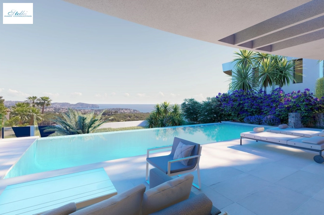 villa in Moraira for sale, year built 2022, + underfloor heating, air-condition, plot area 802 m², 4 bedroom, 4 bathroom, swimming-pool, ref.: NL-NLD1360-5