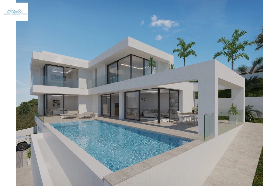 villa in Calpe for sale, built area 241 m², plot area 1010 m², 3 bedroom, 3 bathroom, ref.: RA-1322-1