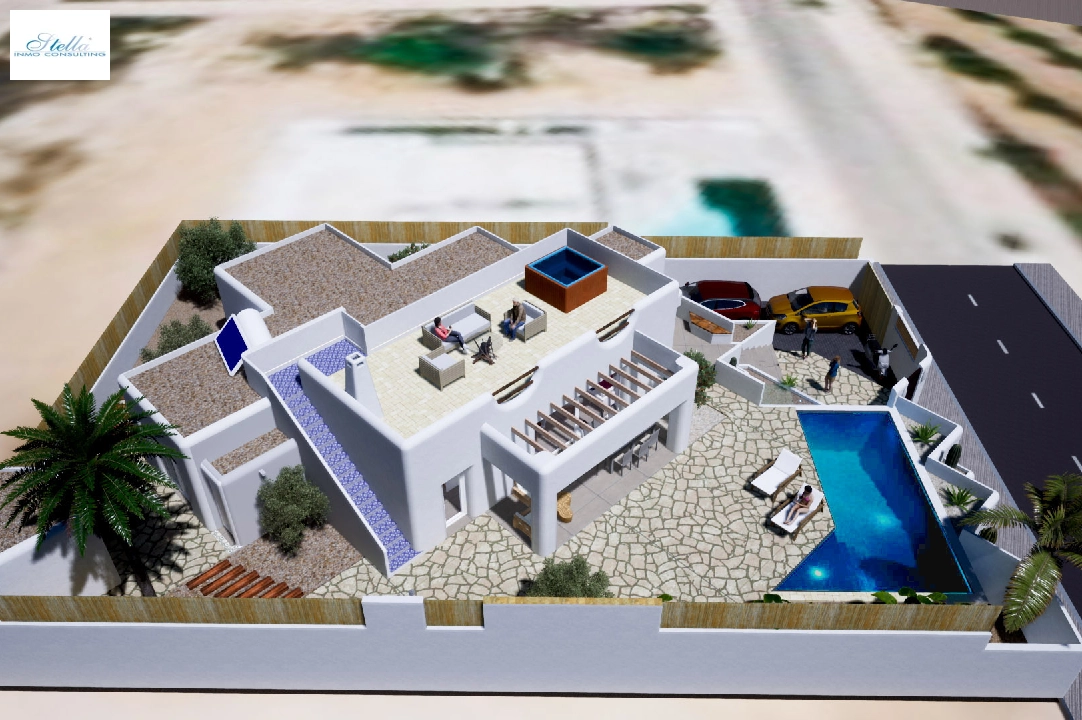 villa in Polop(polop) for sale, built area 442 m², air-condition, plot area 502 m², 3 bedroom, 2 bathroom, swimming-pool, ref.: BP-3552POL-22