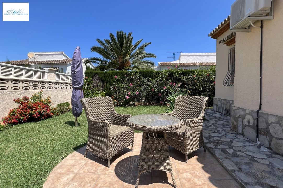 villa in Els Poblets for holiday rental, built area 107 m², year built 1998, condition neat, + KLIMA, air-condition, plot area 400 m², 3 bedroom, 2 bathroom, swimming-pool, ref.: T-0223-15