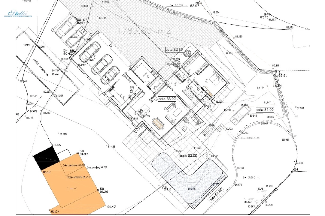 villa in Calpe for sale, built area 336 m², air-condition, plot area 1783 m², 4 bedroom, 4 bathroom, swimming-pool, ref.: CA-H-1538-AMB-9