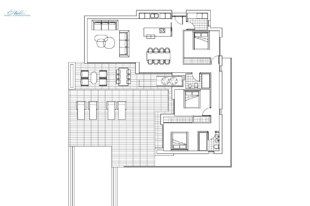 villa in Moraira for sale, air-condition, plot area 1000 m², 3 bedroom, 1 bathroom, swimming-pool, ref.: NL-NLD1399-5