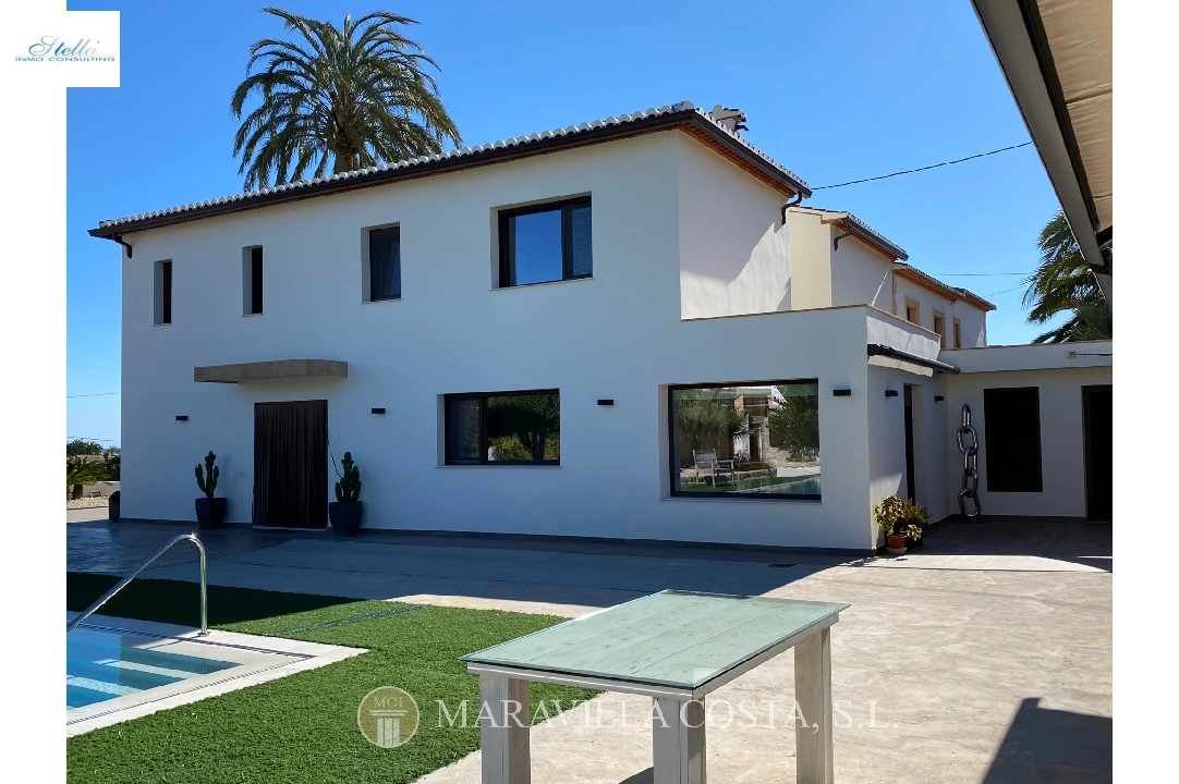 villa in Javea for sale, built area 220 m², + underfloor heating, air-condition, plot area 1583 m², 4 bedroom, 3 bathroom, swimming-pool, ref.: MV-M-2477-49