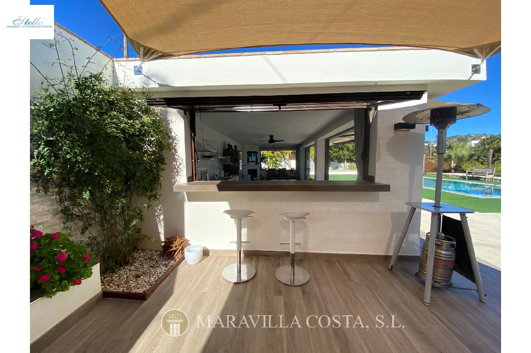 villa in Javea for sale, built area 220 m², + underfloor heating, air-condition, plot area 1583 m², 4 bedroom, 3 bathroom, swimming-pool, ref.: MV-M-2477-7