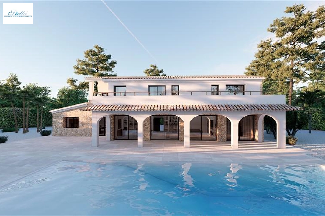 villa in Benissa for sale, built area 425 m², plot area 10000 m², 4 bedroom, 4 bathroom, swimming-pool, ref.: COB-3292-1