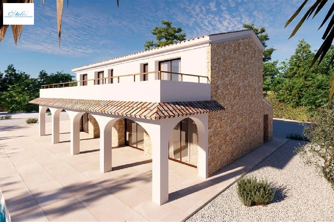 villa in Benissa for sale, built area 425 m², plot area 10000 m², 4 bedroom, 4 bathroom, swimming-pool, ref.: COB-3292-11