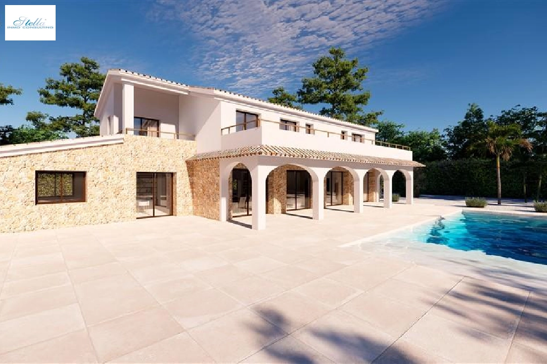 villa in Benissa for sale, built area 425 m², plot area 10000 m², 4 bedroom, 4 bathroom, swimming-pool, ref.: COB-3292-12