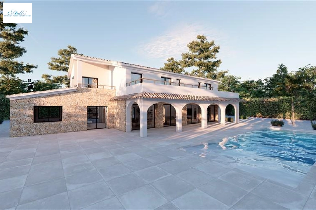 villa in Benissa for sale, built area 425 m², plot area 10000 m², 4 bedroom, 4 bathroom, swimming-pool, ref.: COB-3292-15