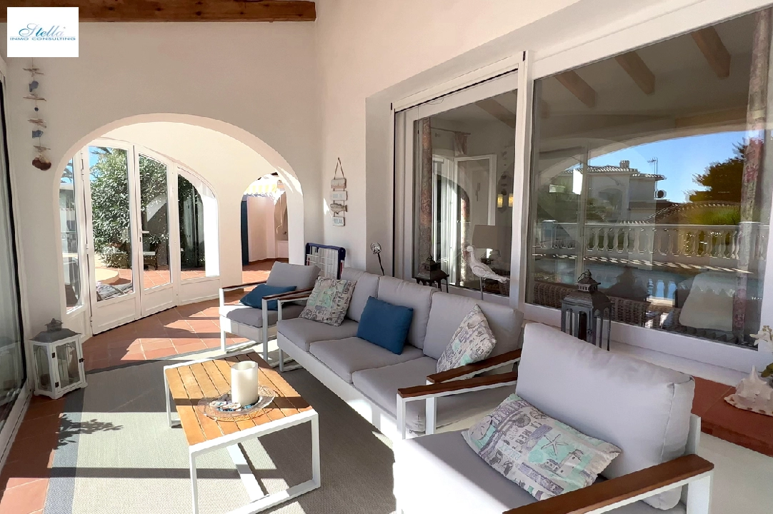 villa in Javea for sale, built area 180 m², year built 1991, condition neat, + central heating, air-condition, plot area 1013 m², 3 bedroom, 2 bathroom, swimming-pool, ref.: AS-4222-26