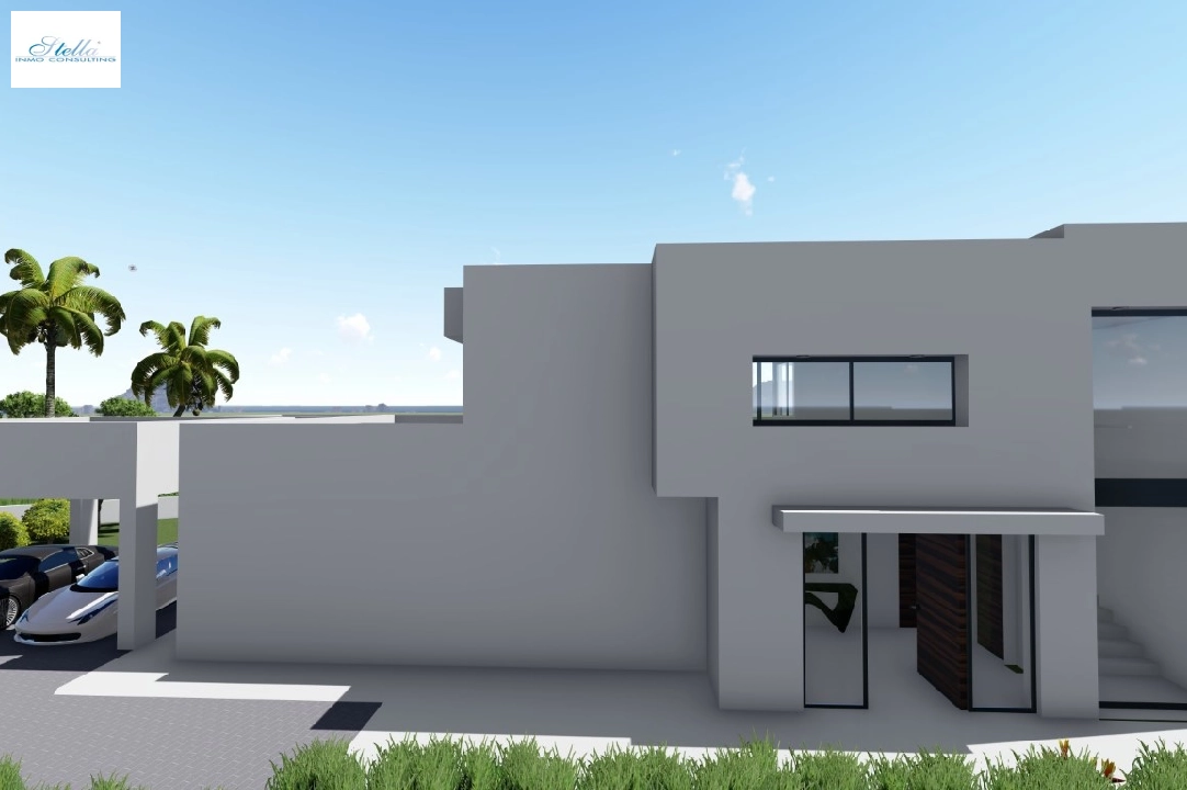 villa in Calpe(Bassetes) for sale, built area 248 m², air-condition, plot area 935 m², 4 bedroom, 3 bathroom, swimming-pool, ref.: BP-6366CAL-7