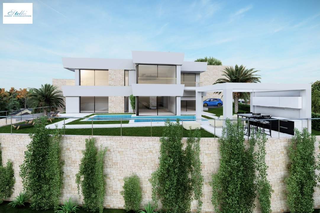 villa in Moraira(Benimeit) for sale, built area 430 m², air-condition, plot area 969 m², 4 bedroom, 3 bathroom, swimming-pool, ref.: BP-6367MOR-1