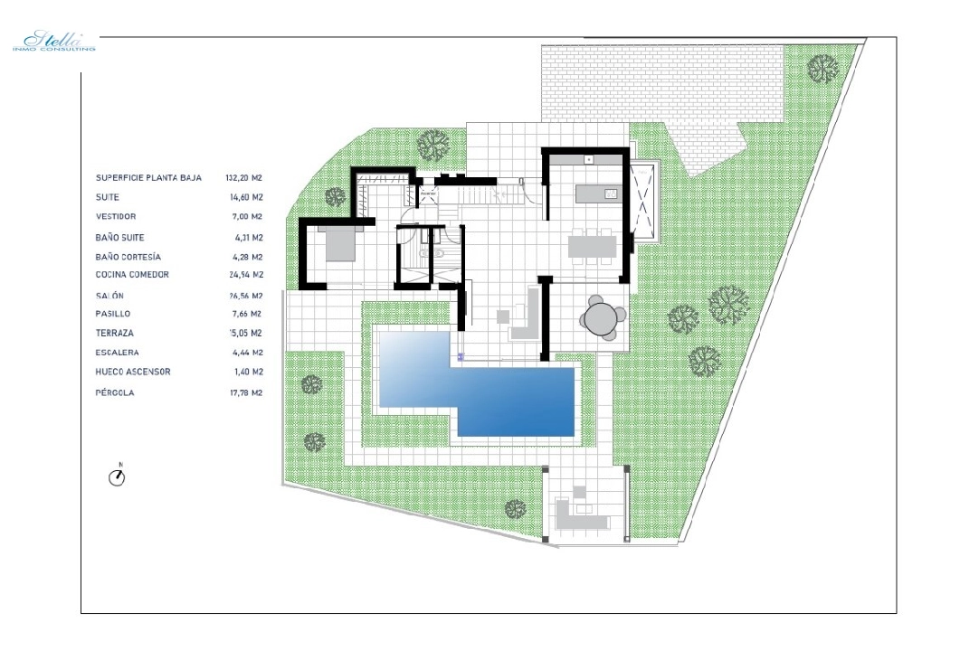 villa in Moraira(Benimeit) for sale, built area 430 m², air-condition, plot area 969 m², 4 bedroom, 3 bathroom, ref.: BP-6367MOR-9