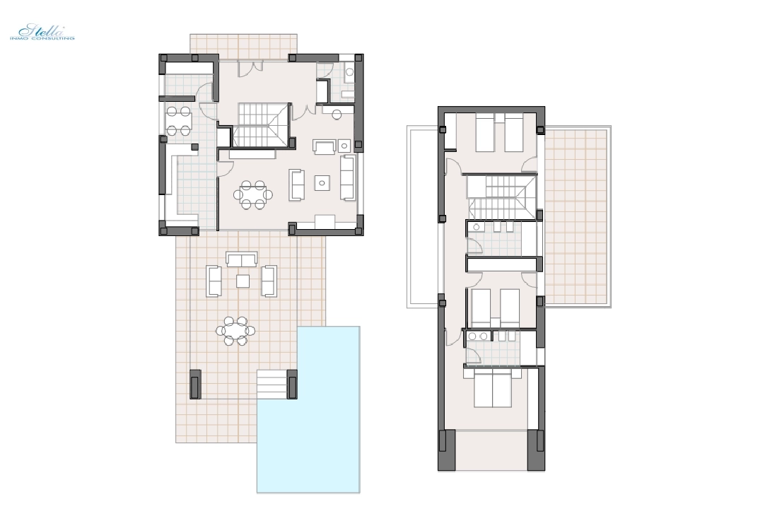 villa in Javea(Tosalet) for sale, built area 266 m², air-condition, plot area 1000 m², 3 bedroom, 3 bathroom, swimming-pool, ref.: BP-4149JAV-5