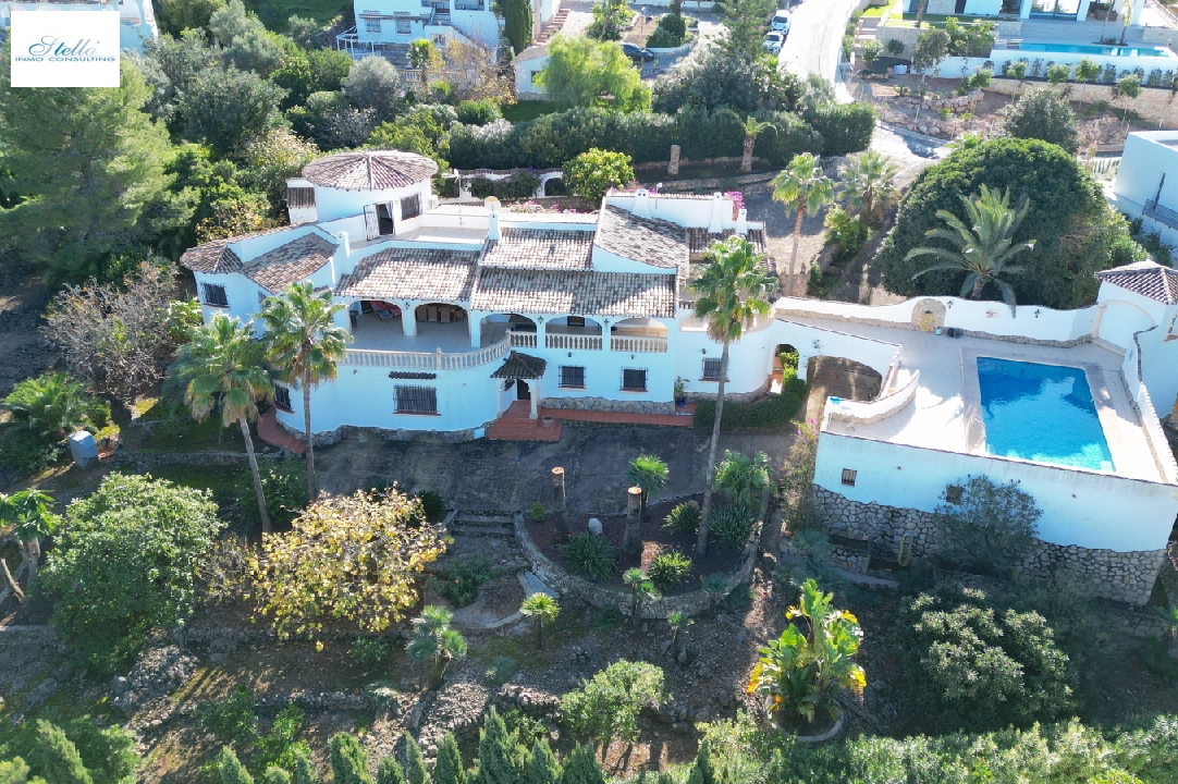 villa in Pego-Monte Pego for sale, built area 500 m², year built 1988, condition neat, + underfloor heating, air-condition, plot area 4040 m², 6 bedroom, 4 bathroom, swimming-pool, ref.: AS-4722-3