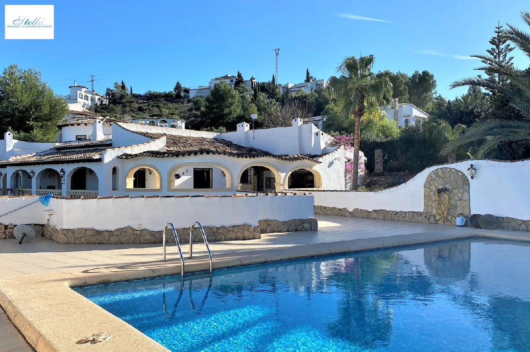 villa in Pego-Monte Pego for sale, built area 500 m², year built 1988, condition neat, + underfloor heating, air-condition, plot area 4040 m², 6 bedroom, 4 bathroom, swimming-pool, ref.: AS-4722-34
