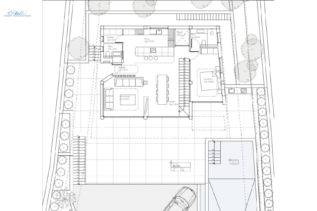 villa in Altea(Altea Hills) for sale, built area 285 m², air-condition, plot area 823 m², 4 bedroom, 4 bathroom, swimming-pool, ref.: BP-6369ALT-13