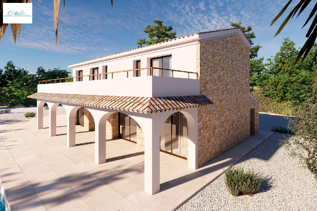 country house in Benissa(Llenes) for sale, built area 368 m², year built 2023, air-condition, plot area 10000 m², 4 bedroom, 4 bathroom, swimming-pool, ref.: BI-BE.F-164-6