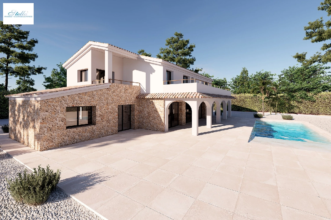 country house in Benissa(Llenes) for sale, built area 368 m², year built 2023, air-condition, plot area 10000 m², 4 bedroom, 4 bathroom, swimming-pool, ref.: BI-BE.F-164-9