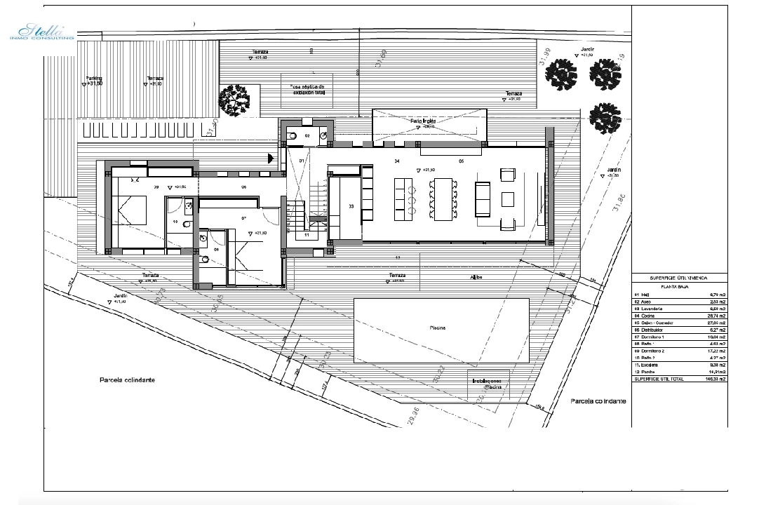 villa in Moraira(Pla del Mar) for sale, built area 280 m², year built 2023, air-condition, plot area 817 m², 3 bedroom, 3 bathroom, swimming-pool, ref.: BI-MT.H-768-8