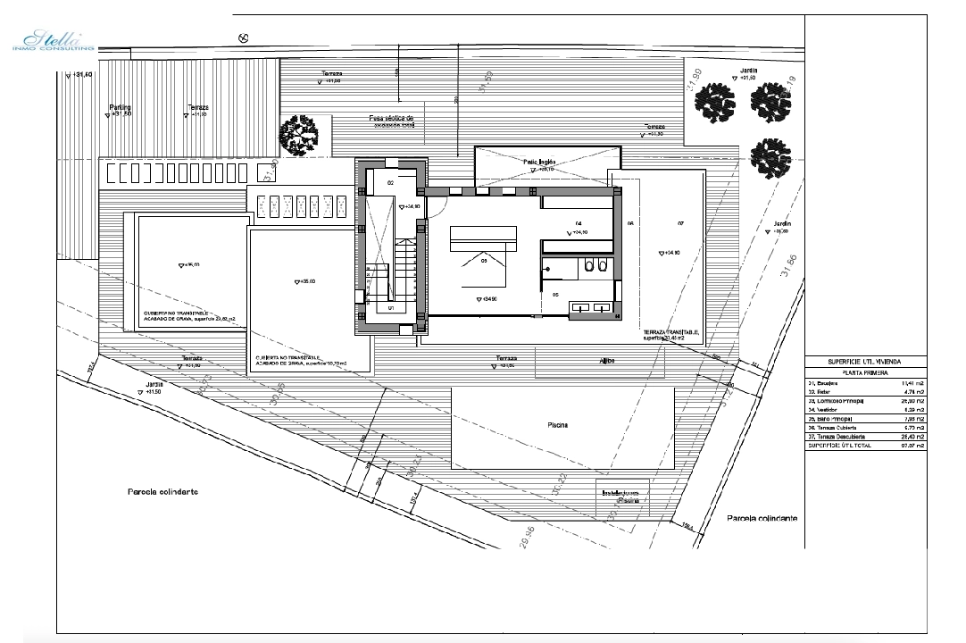 villa in Moraira(Pla del Mar) for sale, built area 280 m², year built 2023, air-condition, plot area 817 m², 3 bedroom, 3 bathroom, swimming-pool, ref.: BI-MT.H-768-9