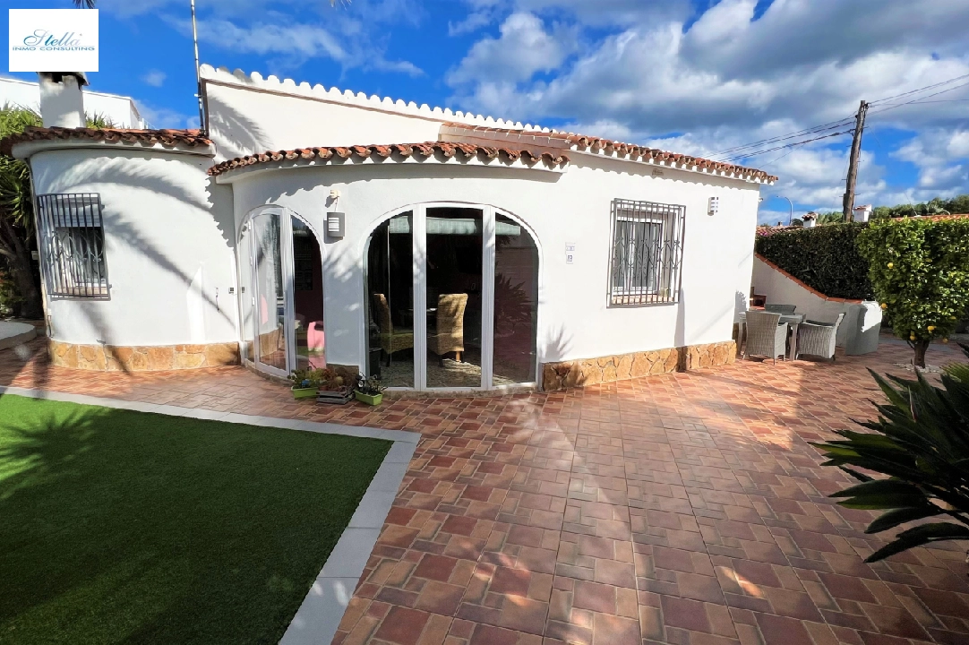 villa in Els Poblets for sale, built area 83 m², year built 1983, + central heating, air-condition, plot area 400 m², 3 bedroom, 1 bathroom, swimming-pool, ref.: FK-0323-3
