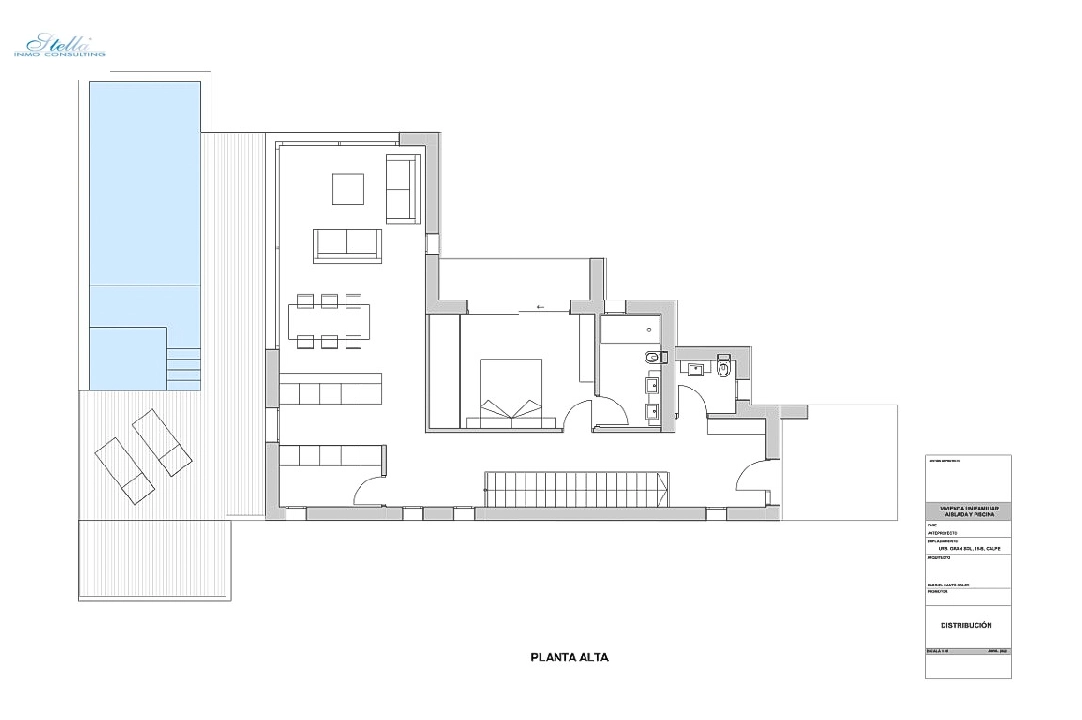 villa in Calpe(Gran Sol) for sale, built area 176 m², air-condition, plot area 800 m², 3 bedroom, 3 bathroom, swimming-pool, ref.: BP-6431CAL-9