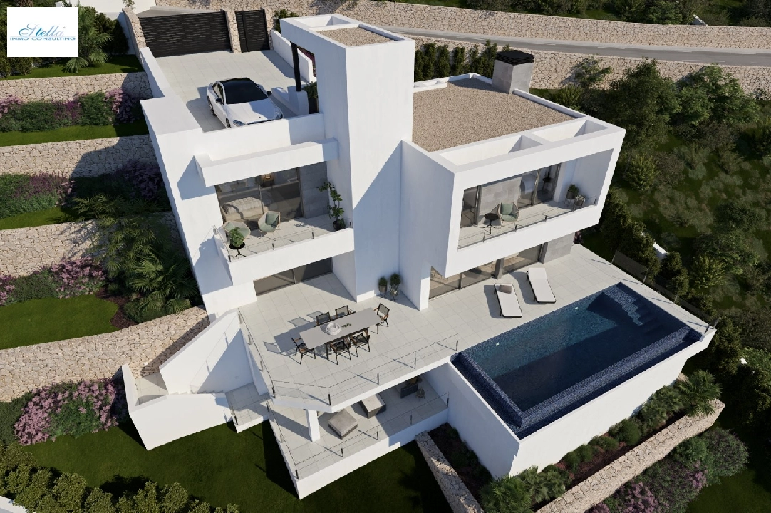 villa in Cumbre del Sol(Lirios Sunrise) for sale, built area 169 m², plot area 805 m², 3 bedroom, 3 bathroom, swimming-pool, ref.: VA-AL031-2