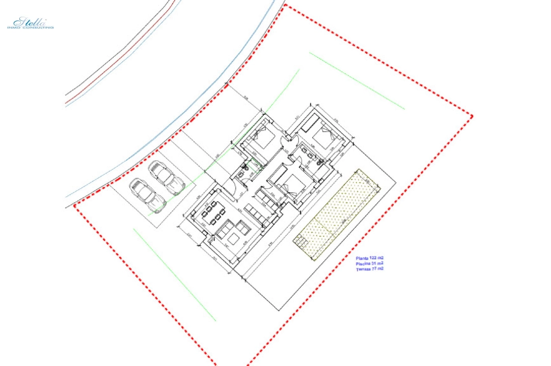 villa in Pedreguer(Monte Solana) for sale, built area 230 m², plot area 719 m², 3 bedroom, 2 bathroom, ref.: BP-3578PED-2