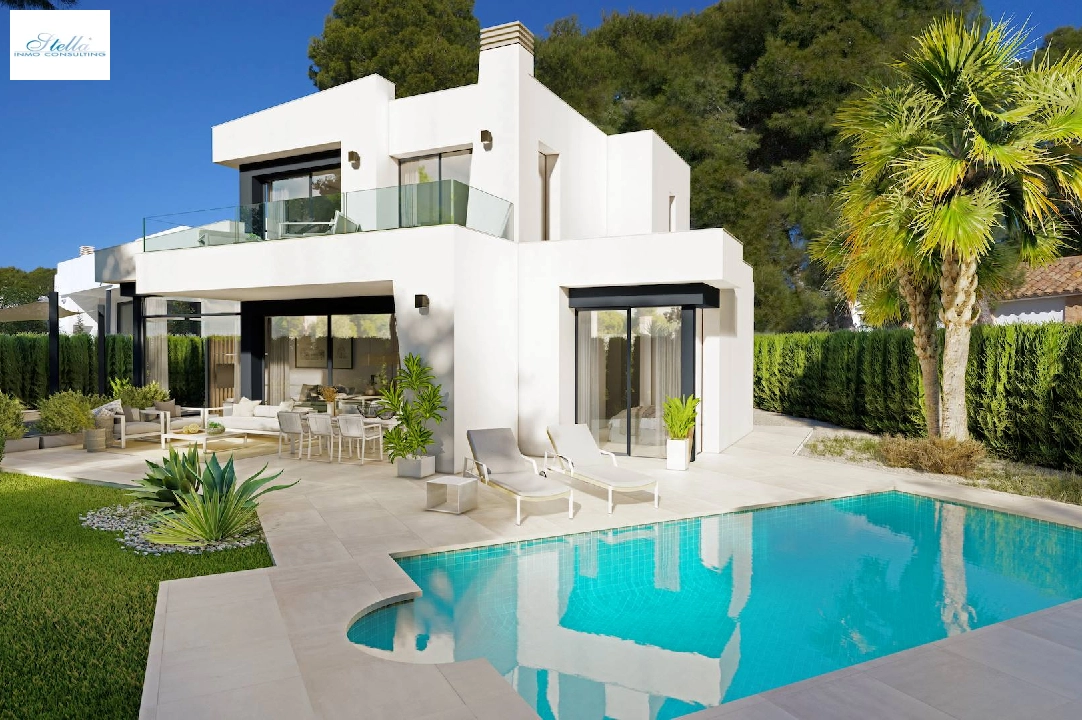 villa in Benissa(La Fustera) for sale, built area 476 m², air-condition, plot area 725 m², 3 bedroom, 4 bathroom, ref.: BP-4221BEN-12