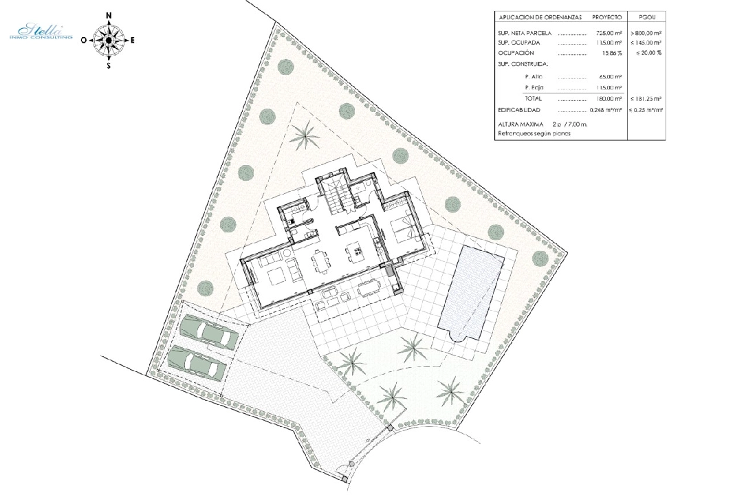 villa in Benissa(La Fustera) for sale, built area 476 m², air-condition, plot area 725 m², 3 bedroom, 4 bathroom, ref.: BP-4221BEN-5