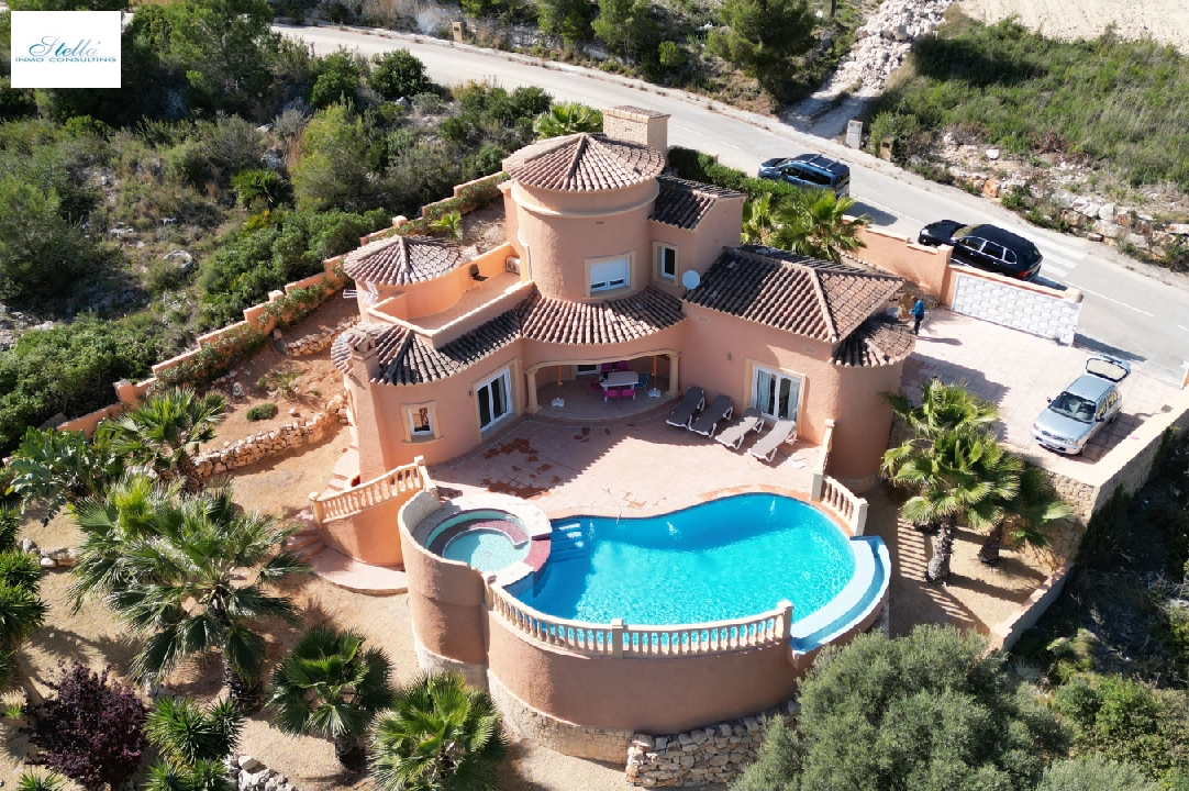 villa in Javea for sale, built area 152 m², year built 2009, + underfloor heating, air-condition, plot area 1000 m², 3 bedroom, 3 bathroom, swimming-pool, ref.: SB-1523-1