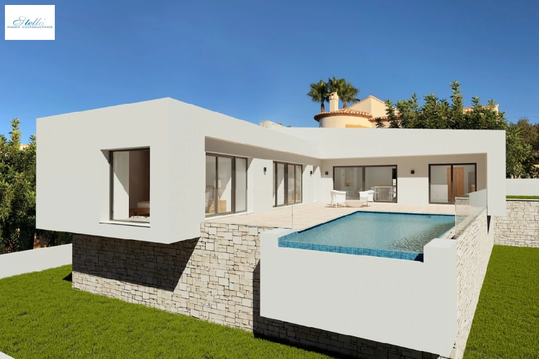 villa in Alcalali(Alcalali) for sale, built area 123 m², air-condition, plot area 825 m², 3 bedroom, 2 bathroom, swimming-pool, ref.: BP-6460ALC-3