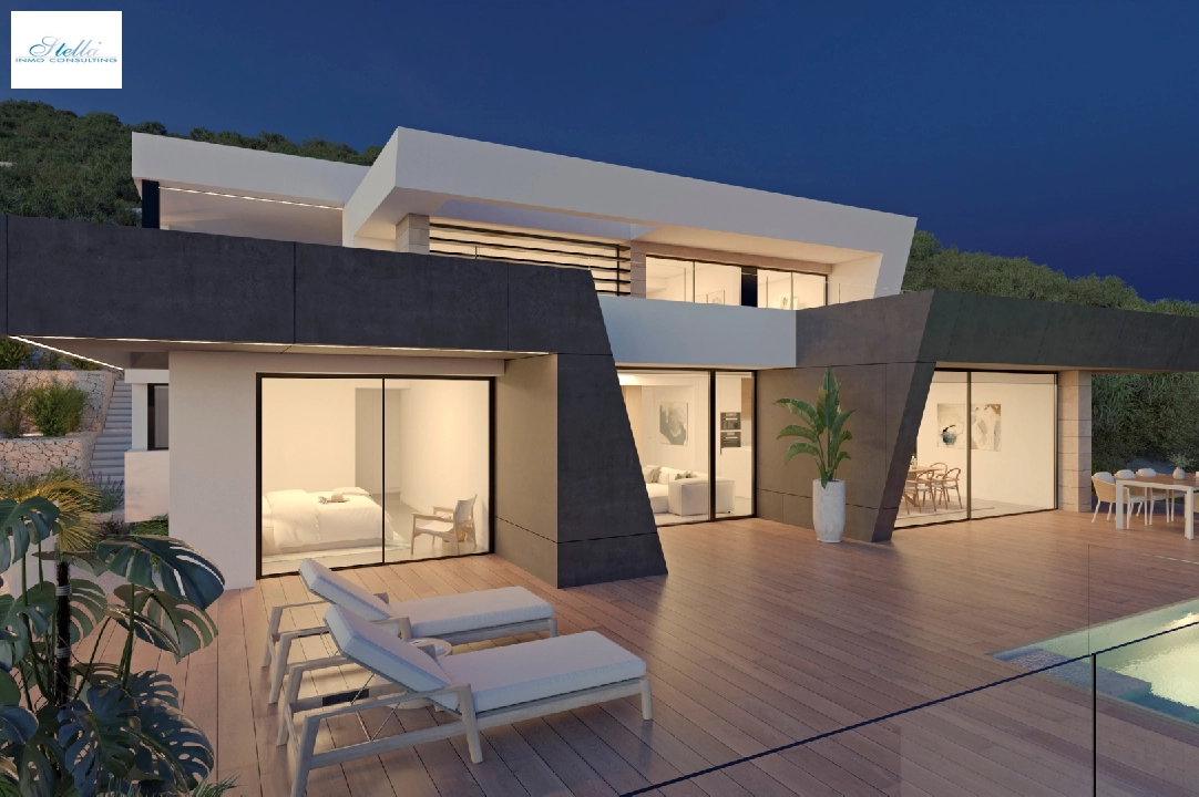 villa in Cumbre del Sol(Lirios Design) for sale, built area 212 m², plot area 861 m², 3 bedroom, 4 bathroom, swimming-pool, ref.: VA-AL097-4