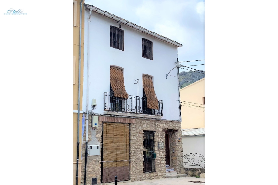 villa in La Vall de Gallinera(Benisiva) for sale, built area 270 m², year built 1900, + stove, plot area 140 m², 4 bedroom, 2 bathroom, ref.: SB-3423-1