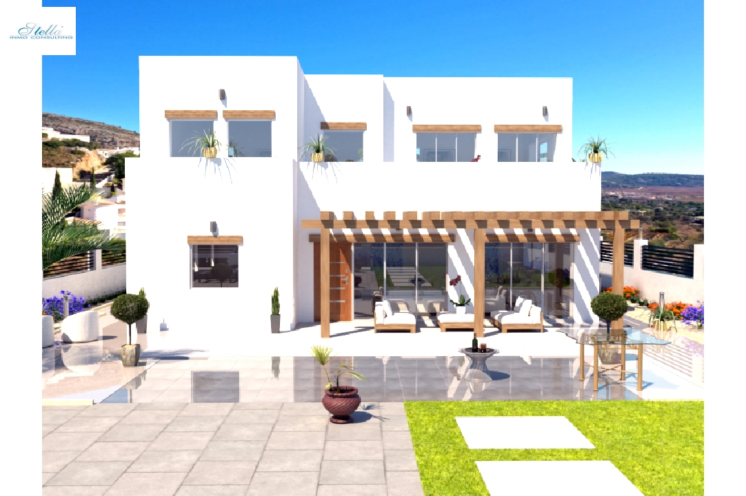 residential ground in Alcalali for sale, built area 295 m², + KLIMA, air-condition, plot area 600 m², 3 bedroom, 2 bathroom, swimming-pool, ref.: PV-141-01947P-2