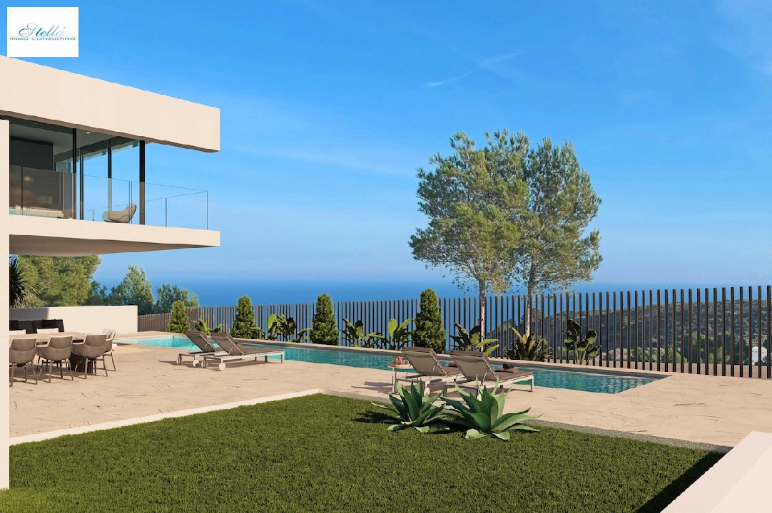 villa in Moraira for sale, built area 568 m², air-condition, plot area 869 m², 4 bedroom, 4 bathroom, swimming-pool, ref.: CA-H-1608-AMB-13