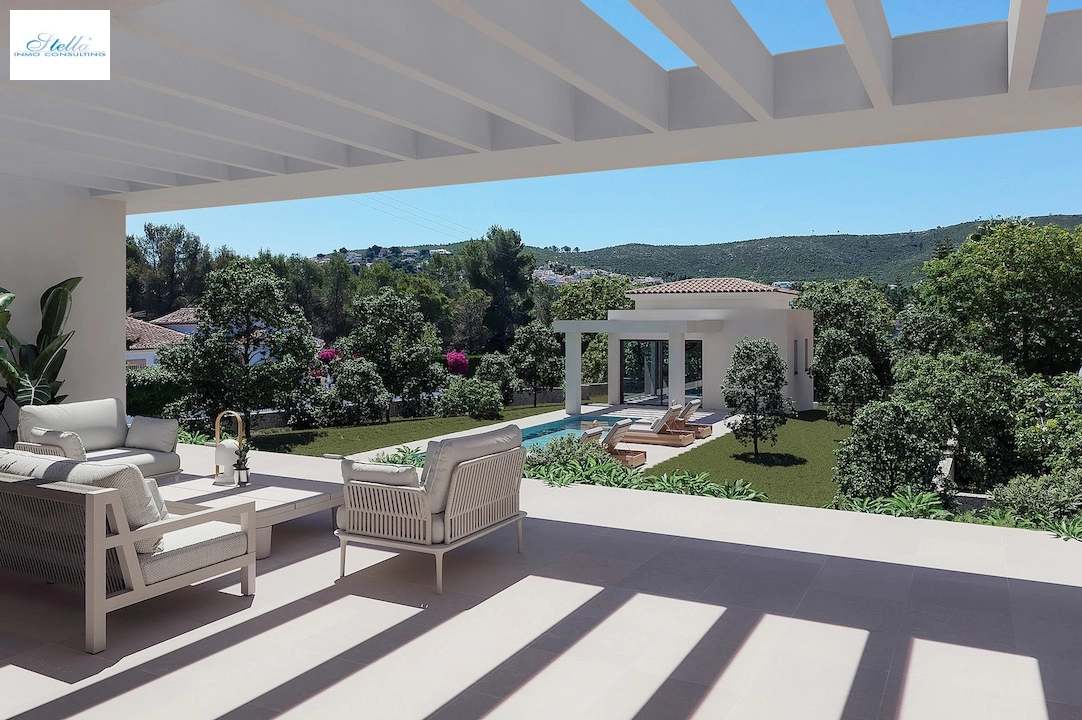 villa in Javea(Pinosol) for sale, built area 420 m², air-condition, plot area 1741 m², 4 bedroom, 4 bathroom, swimming-pool, ref.: CA-H-1662-AMB-3