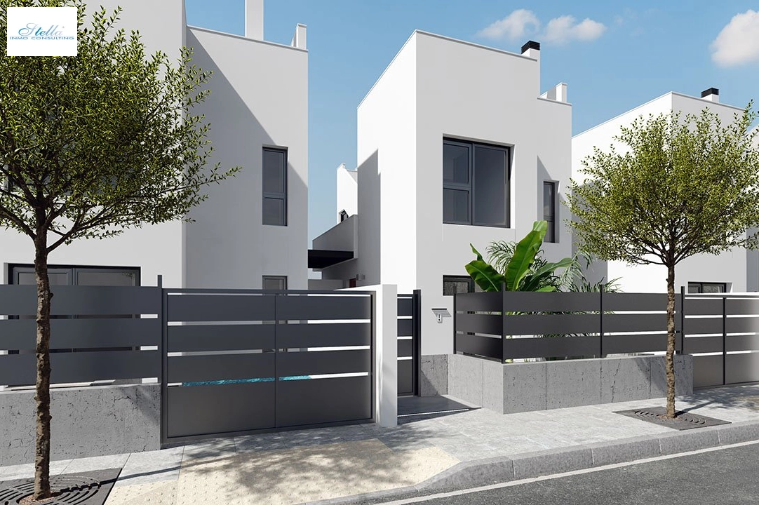 villa in Santiago de la Ribera for sale, built area 155 m², condition first owner, plot area 164 m², 3 bedroom, 2 bathroom, swimming-pool, ref.: HA-SRN-116-E01-3