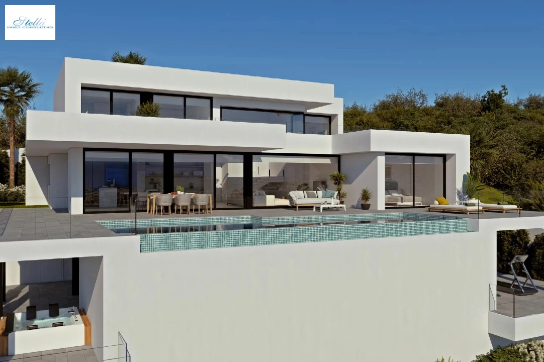 villa in Cumbre del Sol for sale, built area 650 m², plot area 1087 m², 4 bedroom, 5 bathroom, swimming-pool, ref.: BS-82447867-1
