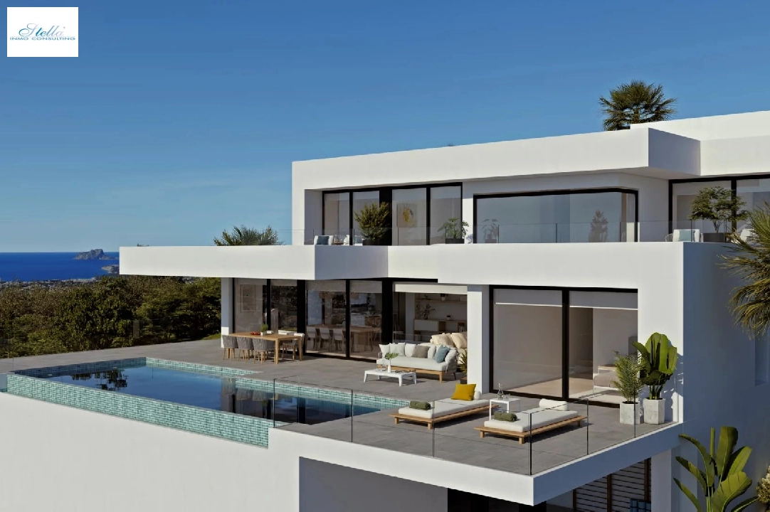 villa in Cumbre del Sol for sale, built area 650 m², plot area 1087 m², 4 bedroom, 5 bathroom, swimming-pool, ref.: BS-82447867-2