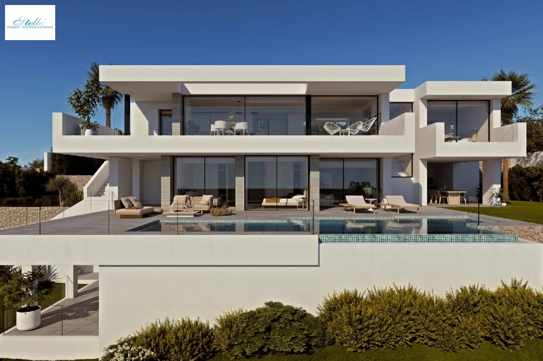 villa in Cumbre del Sol for sale, built area 597 m², plot area 1158 m², 3 bedroom, 5 bathroom, swimming-pool, ref.: BS-82447870-1