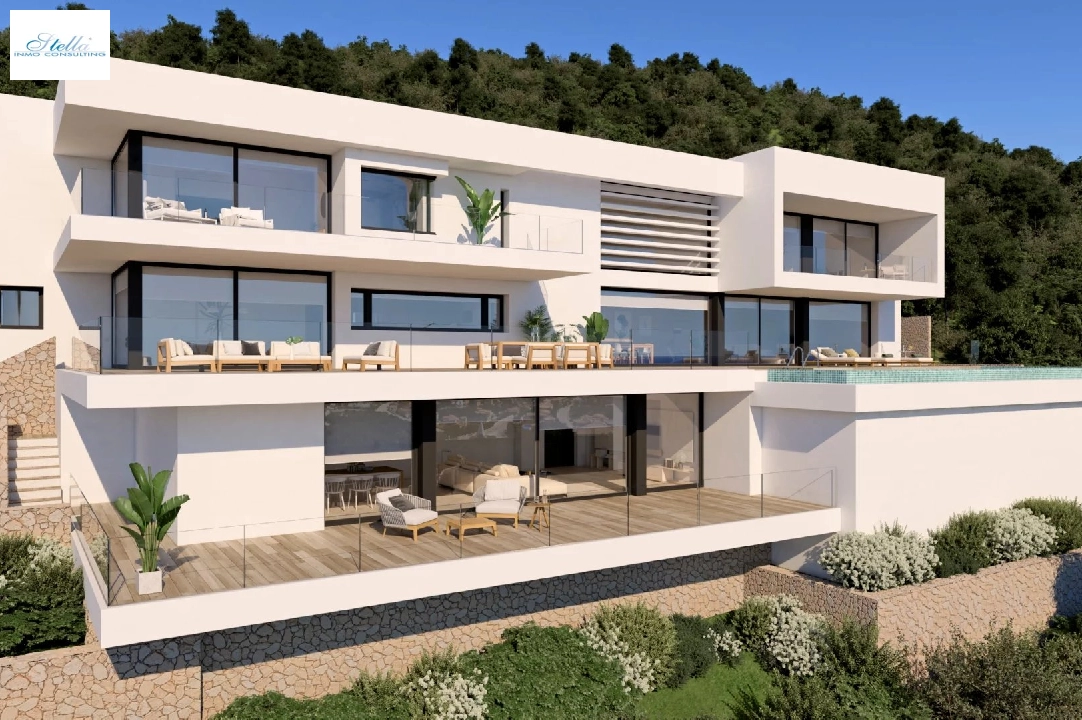 villa in Cumbre del Sol for sale, built area 1076 m², plot area 2122 m², 1 bedroom, 1 bathroom, swimming-pool, ref.: BS-82447877-5