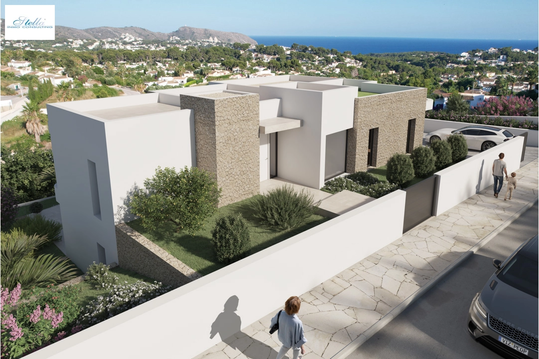 villa in Moraira(El Tesoro) for sale, built area 252 m², air-condition, plot area 801 m², 4 bedroom, 5 bathroom, swimming-pool, ref.: BP-8114MOR-5