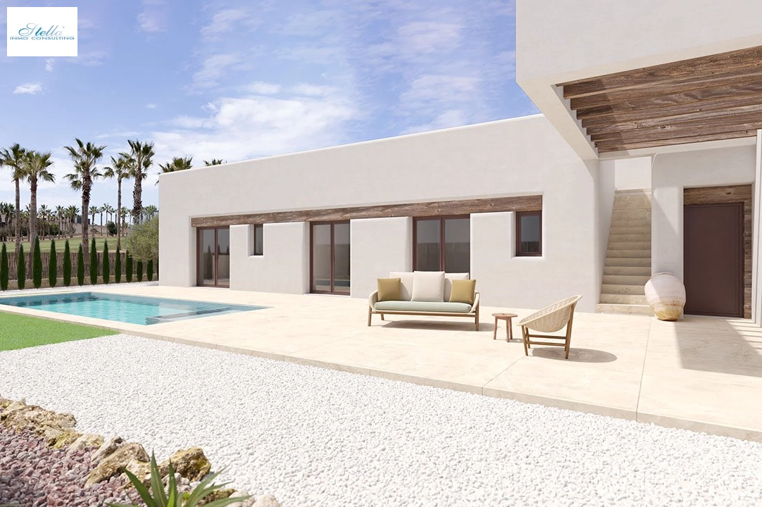 villa in Algorfa for sale, built area 283 m², condition first owner, air-condition, plot area 424 m², 3 bedroom, 2 bathroom, swimming-pool, ref.: HA-ARN-108-E02-2